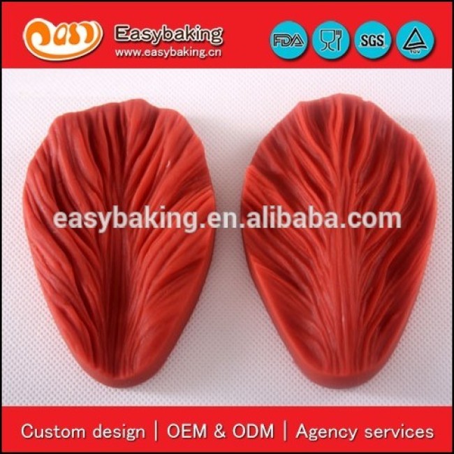 New arrival veiner leaf fondant silicone for gypsum mold