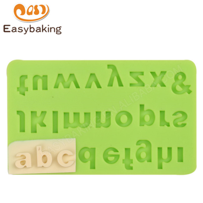 Alphabet Lowercase Letters Fondant Cake Mould