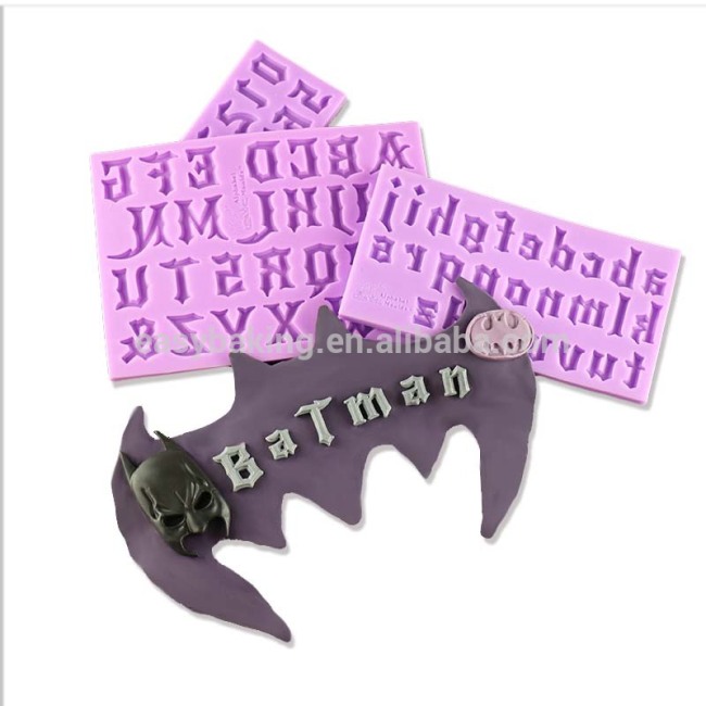 Halloween Style Capital Letters Cake Decorating Tools Mold