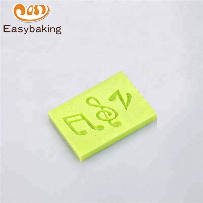 Three Music Notes Silicone Mold for Candy/ Clay/Resin