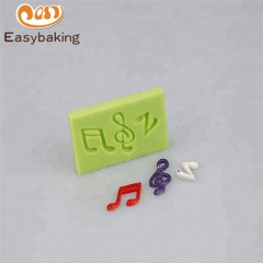 Three Music Notes Silicone Mold for Candy/ Clay/Resin