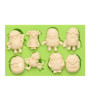 FDA approved food grade minions shaped silicone molds