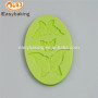 New lovely design 2017 new products butterflies fondant silicone molds