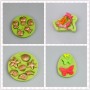 2017 Interesting Promotion Dog Shaped Biscuit Molds Silicone