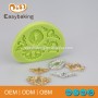 Arrival Retro Padlock Locker Decorations Silicone Molds For Cake Clay