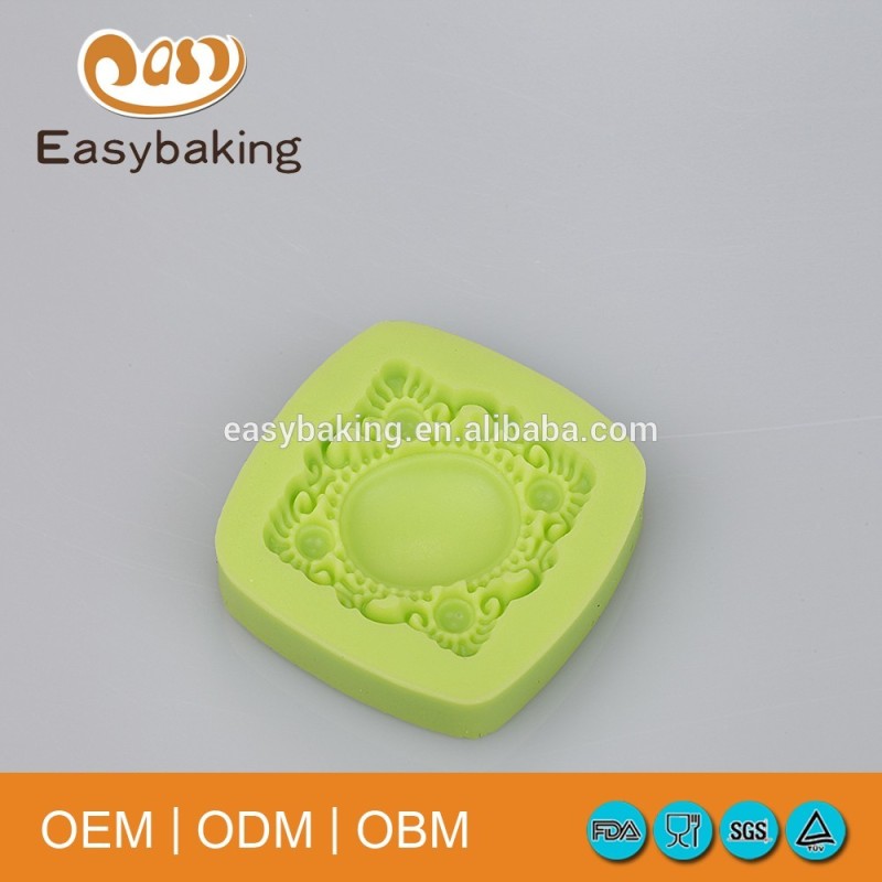 Low Price Gemstone Cake Decoration Jewellery Fondant Silicone Candy Mould