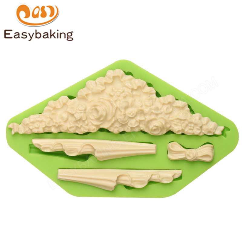 Flower 3d Silicone Mold Sugar Baking Decoration Silicone Tools