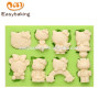 China Factory Direct Price Different Styles Hello Kitty Silicone Molds