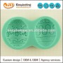 3D easter eggs silicone for gypsum mold