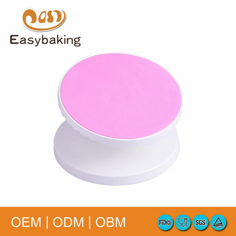 China supplier newest design cake decorating turntable cake stand