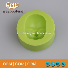 Best Selling Slepping Baby Face Fondant Mold For Silicone Soap Decorating