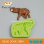 Handmade African elephant clay cheap cake decorating supplies