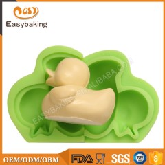 Beliebte süße 3D-Silikon-Enten-Seifenformen