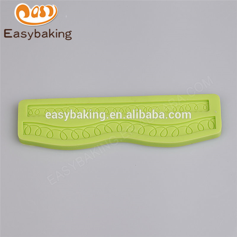 China supplies beautiful cheap silicone molds for cake decorating