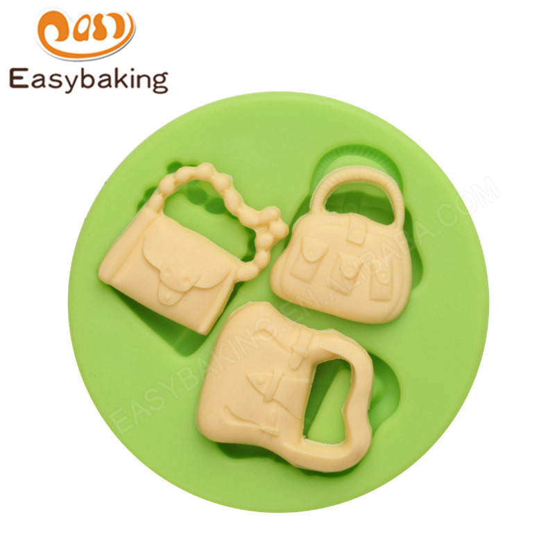 Wholesale bag 3d silicone  making molds