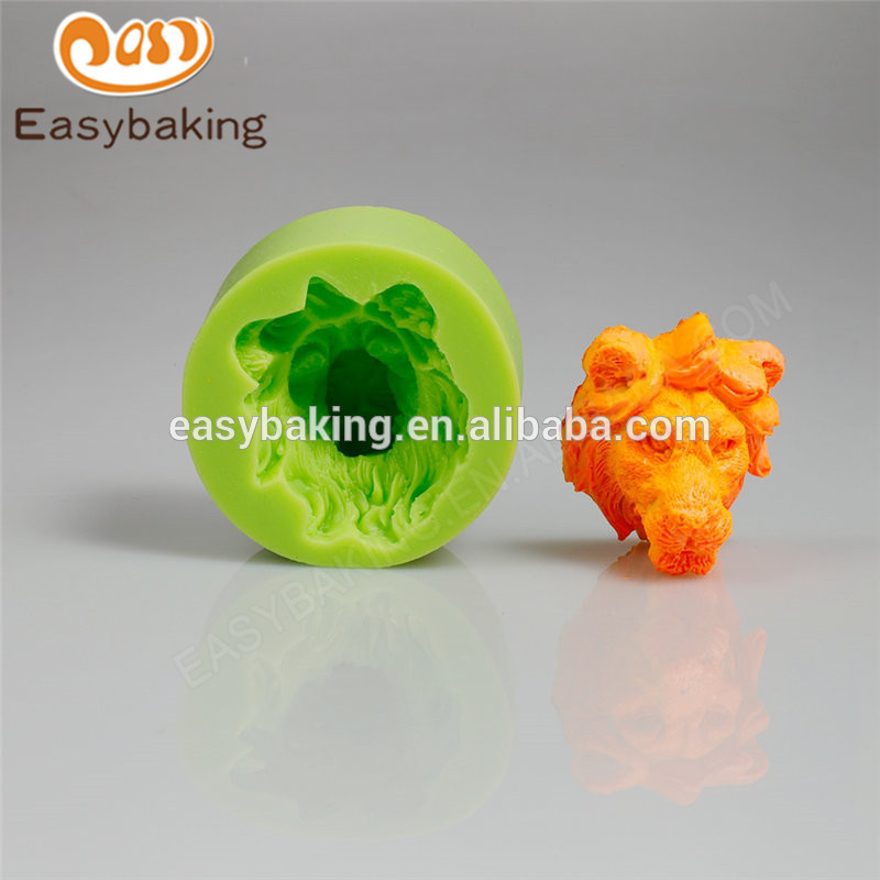 Chinese supplier wholesales new Arrive high quality lion head silicone molds