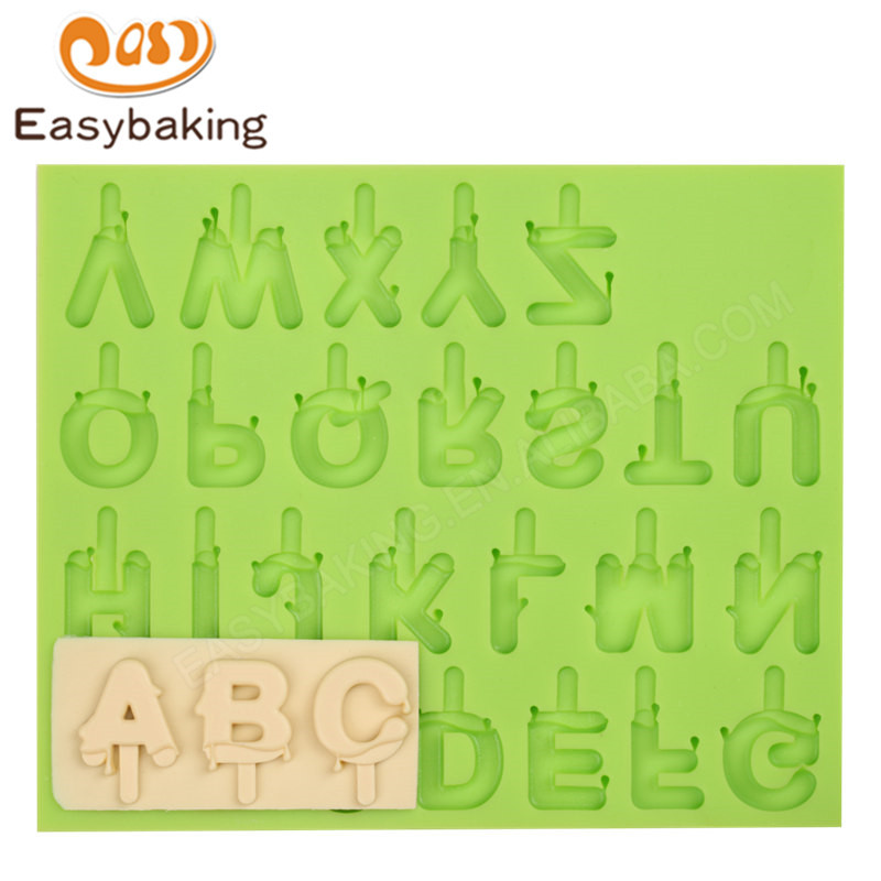 Silicone Alphabet Molds Cake Decorating