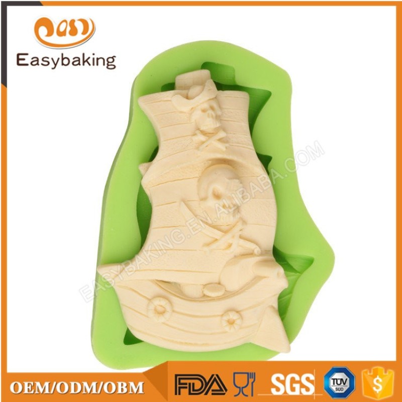 Popular One Piece Themed Boat Shaped Cake Mould