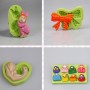 3 Cavities Bow and Shoes Cake Mold Silicone For Gifts