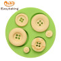 Silicone 3D button Molds for  Sugar Craft