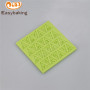 Hot Sell Alphabets Sugar Silicone Mold  Silicone Decoration Tools
