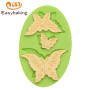 Hot sale  Butterfly cake decoration silicone mould