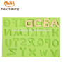 Selling products custom alphabet silicone chocolates mould
