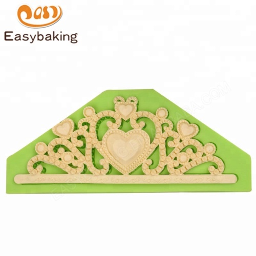Queen Crown Silicone Cake Molds Tiara Fondant Cake Decorating Tools