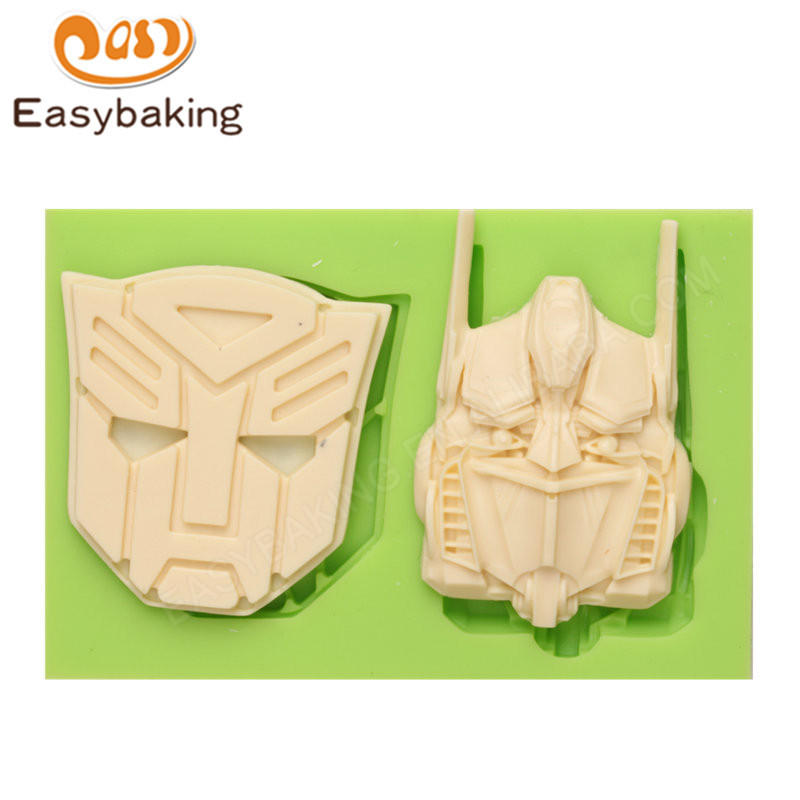 Transformers Fondant Silicone Cake Decoration Mould
