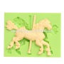 2017 Amazon hot sale horse silicone soap mold
