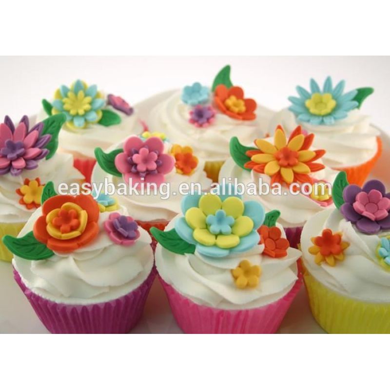 Holiday Cake Decor Daisy Plastic Plunger Cutters For Fondant
