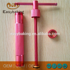 20 Discs Cake Decoration Metal Fondant Red Clay Extruder