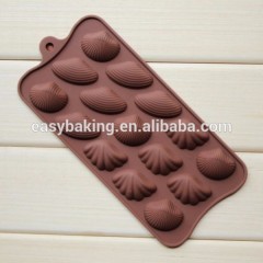 Hot Selling 2017 Amazon Seashell Chocolate Molding Silikon
