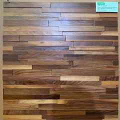 Self stick wooden panels smooth waterproof rectangular decor wood wall paneling