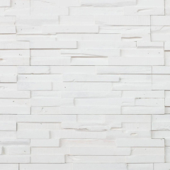 New design white plank wooden gluing wall panels restaurant wood cladding panel