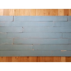 Wholesale living room solid wooden decor 3d striped rustic wall wood planks panel