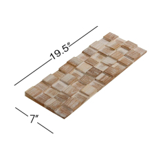 3D effect wood wall panelling moulding library trendy mosaic wood panel wall
