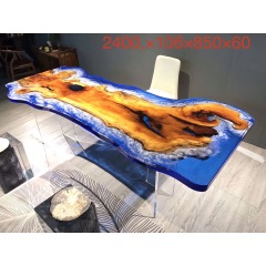 Water clear food safe tables resin epoxy coffee table epoxy resin table solid wood