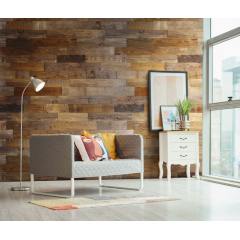 Stick and peel stickers living room decoration reclaimed self-adhesive wood wall panels