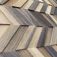 Classic solid wooden mosaic wall panelling wood oak for interior walls panel