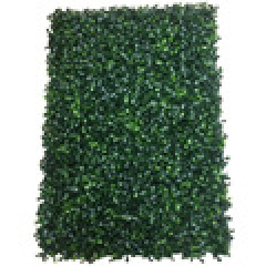 Artificial Boxwood Panels Privacy Hedge Screen UV Protected for Outdoor Indoor Garden Fence Backyard