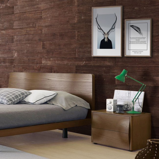 DIY natural materials backsplash tiles decor pine wood wall decorative panels