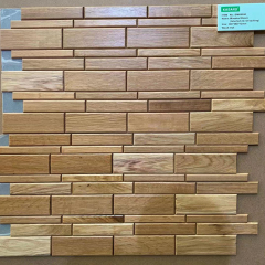 Distressed interior easy installation real wood wall panel sheet for interior decoration