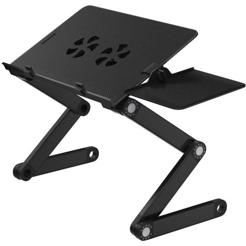 Household Desktop Multi-functional Office Portable Table Foldable Metal Aluminium Adjustable Laptop Stand Home office Desk