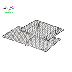 WIDENY 2 Tier Bbq Commercial Cookie Sheet And Stainless Steel Set Baking Metal Iron Wire Cooling Rack