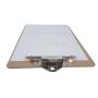High Quality Wholesale Stationery Items Lever Detachable Clips Printed Custom Clear Paper Folder Clipboard
