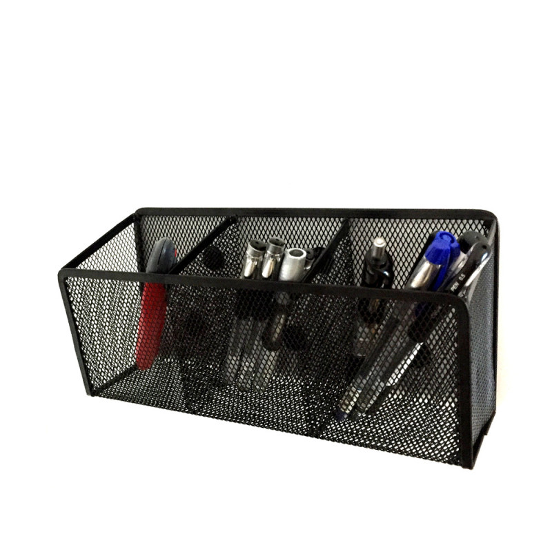 2018 wholesales Best selling office Creative metal wire mesh fridge 3 pcs magnetic magnet  pen holder