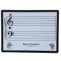 interactive magnetic memo lap dry erase stave music teaching white board for kids students