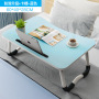 Modern Small Dormitory Table Breakfast Serving Black Adjustable Foldable Laptop Computer laptop table for  Bedroom