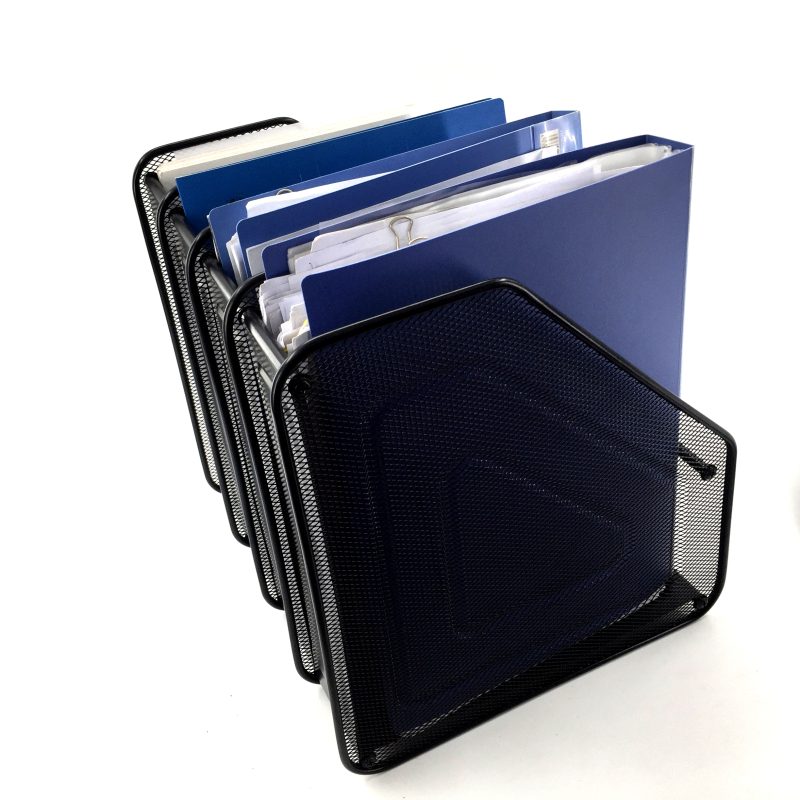 Desk Organizer vertical Brochure sorter A4 Paper stand file holder